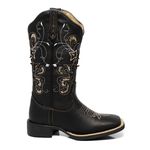 BOTA TEXANA HOOPER FEMININA COM RECORTES A LASER FB62P