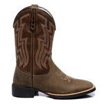 BOTA TEXANA FRANCA BOOTS MASCULINA BORDADA FB2247