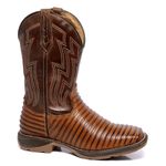 BOTA TEXANA FRANCA BOOTS MASCULINA SOLA JUMP BORDADA REPLICA TATU FB2241