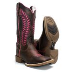 BOTA TEXANA HOOPER FEMININA LASER PINK FB136