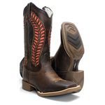 BOTA TEXANA HOOPER FEMININA LASER LARANJA FB137