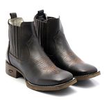 BOTA BOTINA COURO BOVINO FB002 FRANCA BOOTS 
