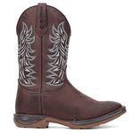 BOTA TEXANA FRANCA BOOTS MASCULINA COURO LEGITIMO BORDADA SOLADO JUMP 