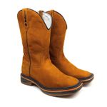 BOTA TEXANA FRANCA BOOTS MASCULINA BORDADA SOLADO JUMP