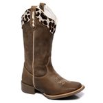 BOTA TEXANA FRANCA BOOTS FEMININA ANIMAL PRINT FB2258