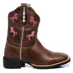 BOTA TEXANA FRANCA BOOTS FEMININA BORDADA CAVALO FB2263