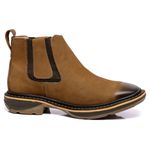 BOTINA TEXANA FRANCA BOOTS SOLADO JUMP BICO QUADRADO FB2273 CARAMELO FRANCA BOOTS