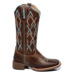 BOTA TEXANA FRANCA BOOTS FEMININA BORDADA FB2262