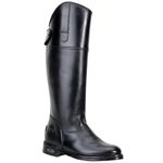 Bota Hípica Montaria Masculina e Feminina Em Couro Nobre Preto