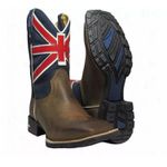 BOTA TEXANA BICO QUADRADO MASCULINA FRANCA BOOTS 