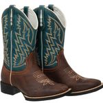 BOTA TEXANA BICO QUADRADO FLOATER - FRANCA BOOTS 