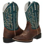 BOTA TEXANA BICO QUADRADO FLOATER - FRANCA BOOTS 