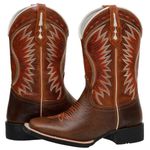 BOTA TEXANA BICO QUADRADO FLOATER - FRANCA BOOTS