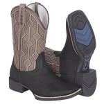 BOTA TEXANA BICO QUADRADO FLOATER - FRANCA BOOTS 