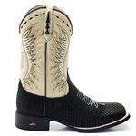 BOTA TEXANA BICO QUADRADO FLOATER - FRANCA BOOTS