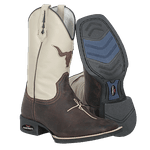 BOTA TEXANA BICO QUADRADO- FÉ FRANCA BOOTS 