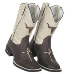 BOTA TEXANA BICO QUADRADO- FÉ FRANCA BOOTS 