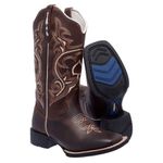 BOTA TEXANA HOPPER FEMININA BICO QUADRADO - FRANCA BOOTS