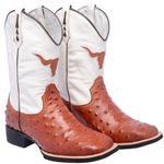 BOTA TEXANA BICO QUADRADO FLOATER - FRANCA BOOTS 