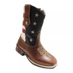 BOTA TEXANA INFANTIL BORDADA USA