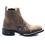 BOTA BOTINA TEXANA BORDADA