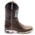 BOTA TEXANA MASCULINA ATLANTA BICO QUADRADO FRANCA BOOTS