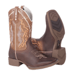 BOTA TEXANA BICO QUADRADO-ARAME FRANCA BOOTS
