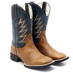 BOTA TEXANA EM COURO LEGÍTIMO BORDADA - FRANCA BOOTS