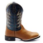 BOTA TEXANA EM COURO LEGÍTIMO BORDADA - FRANCA BOOTS