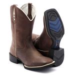 BOTA TEXANA FRANCA BOOTS BICO QUADRADO LISA FRANCA BOOTS