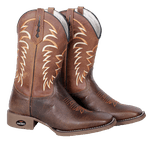 BOTA TEXANA BICO QUADRADO COURO LEGITIMO FRANCA BOOTS 