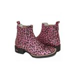 BOTA BOTINA TEXANA ONÇA PINK