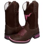 BOTA TEXANA FENININA BOI PINK - FRANCA BOOTS 