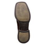 BOTA TEXANA MASCULINA COM SOLADO BORRACHA FRANCA BOOTS BORDADA ARAME