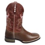 BOTA TEXANA MASCULINA BORDADA BOI EM COURO LEGITIMO FRANCA BOOTS 