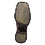 BOTA TEXANA MASCULINA BORDADA SOLADO JUMP SNIKER-LARANJA