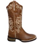 BOTA TEXANA HOPPER FEMININA BORDADA - FRANCA BOOTS 