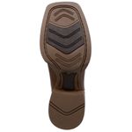 BOTA TEXANA FEMININA BORDADA CRUZ AZUL SOLA CAFÉ FRANCA BOOTS 