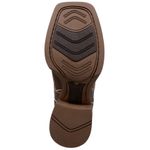 BOTA TEXANA HOPPER FEMININA BORDADA ROSAS SOLA CAFÉ FRANCA BOOTS 