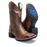 BOTA TEXANA FEMININA RECORTES A LASER BOI