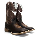 BOTA TEXANA COUNTRY MASCULINA BORDADA BOI REPLICA SNIKER