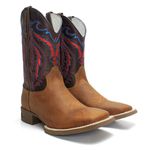 BOTA TEXANA COUNTRY MASCULINA BORDADA
