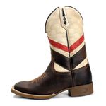 BOTA TEXANA MASCULINA COM DETALHES 3D