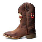 BOTA TEXANA MASCULINA BORDADA USA FB54