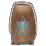 BOTA TEXANA COM RECORTES A LASER AZUL FB71
