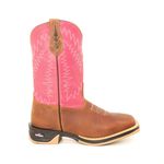 BOTA TEXANA FEMININA BORDADA FB116 Pink 
