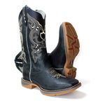BOTA TEXANA FEMININA COM SOLA JUMP BORDADA FB22300 FRANCA BOOTS 