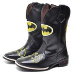 BOTA TEXANA COUNTRY INFANTIL BORDADA SUPER HERÓIS 