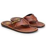 Chinelo Masculino em Couro Legítimo 