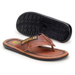 Chinelo Masculino em Couro Legítimo 